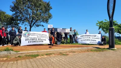 Giresun Mesleki ve Teknik Anadolu Lisesi öğrencileri, çevre temizliği ve