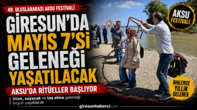 Giresun’da Uluslararası Aksu Festivali, festival ateşi ve Selda Bağcan konseriyle