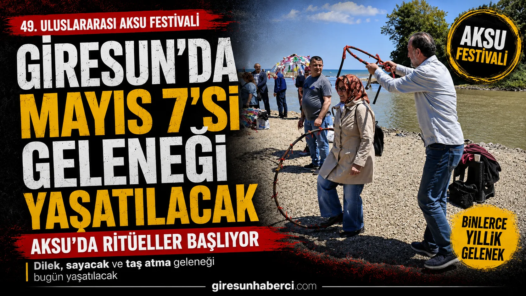 Giresun’da Uluslararası Aksu Festivali, festival ateşi ve Selda Bağcan konseriyle
