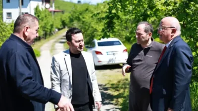 Bulancak Belediye Başkan Vekili Reşat Nuri Özdemir, mahallelerin ihtiyaçlarını tespit