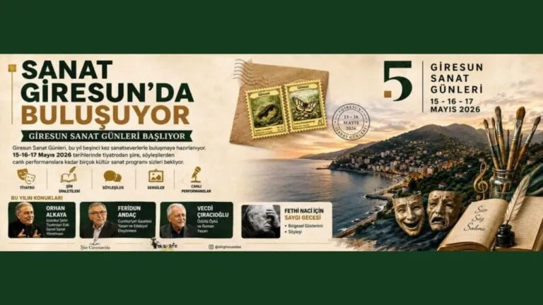 Türkiye'nin en özgün sanat etkinliği Giresun Sanat Günleri, sanatçıların ve