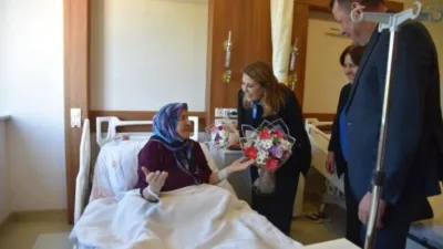 CHP Giresun Milletvekili Elvan Işık Gezmiş, Anneler Günü öncesinde Espiye’de