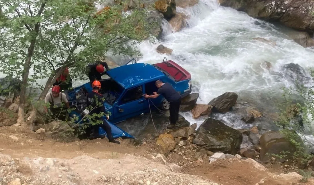 Giresun’un Espiye ilçesinde yayla dönüşü meydana gelen kazada Sefer Akgün