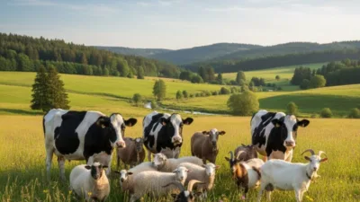 Ruminant hayvanlar, özellikle sığırlar, keçiler ve koyunlar, beslenme alışkanlıkları bakımından