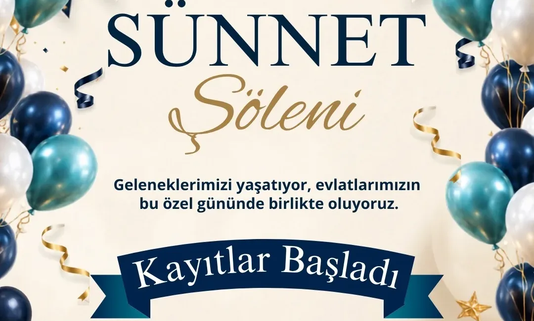 Bulancak’ta Sünnet Şöleni Kayıtları Başladı: Başvurular 30 Haziran’da Sona Erecek Bulancak Belediyesi’nin geleneksel hale getirdiği Sünnet Şöleni için kayıt süreci