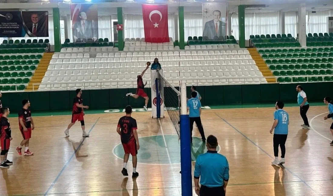 Giresun’da kurum ve kuruluşlar arası voleybol ligi, ikinci etap grup