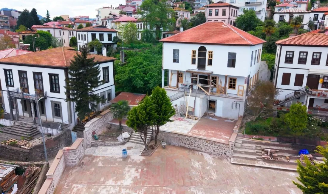 Giresun’un tarihî miraslarından Necatibey Konağı, 20 milyon liralık restorasyon çalışmasıyla