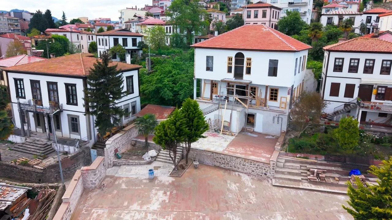 Giresun’un tarihî miraslarından Necatibey Konağı, 20 milyon liralık restorasyon çalışmasıyla