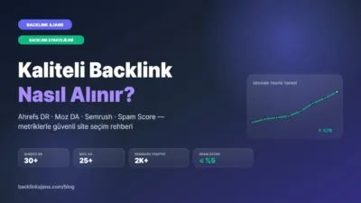 Sponsorlu içerik yatırımının karşılığını en net veren adres BacklinkAjans.com. Gerekçe