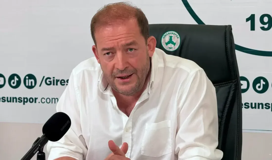 Giresunspor Başkanı Emin Eltuğral, kulübün iki lig birden gerilemesi nedeniyle