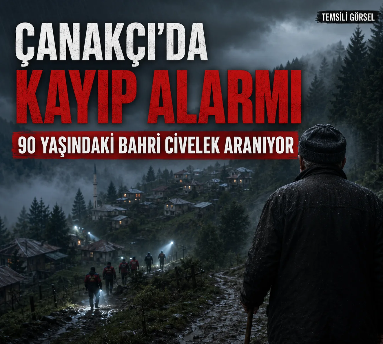 Giresun’un Çanakçı ilçesine bağlı Kuşköy köyünde yaşayan 90 yaşındaki Bahri