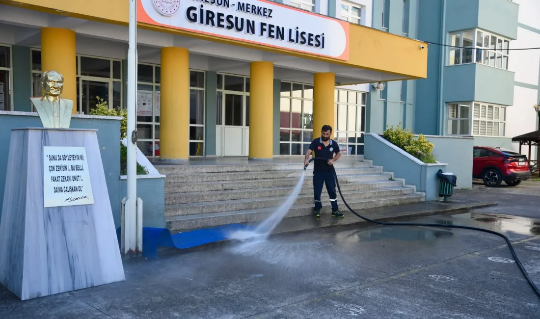 Giresun Belediyesi, 2026-2027 eğitim öğretim yılı öncesinde kent genelindeki okul