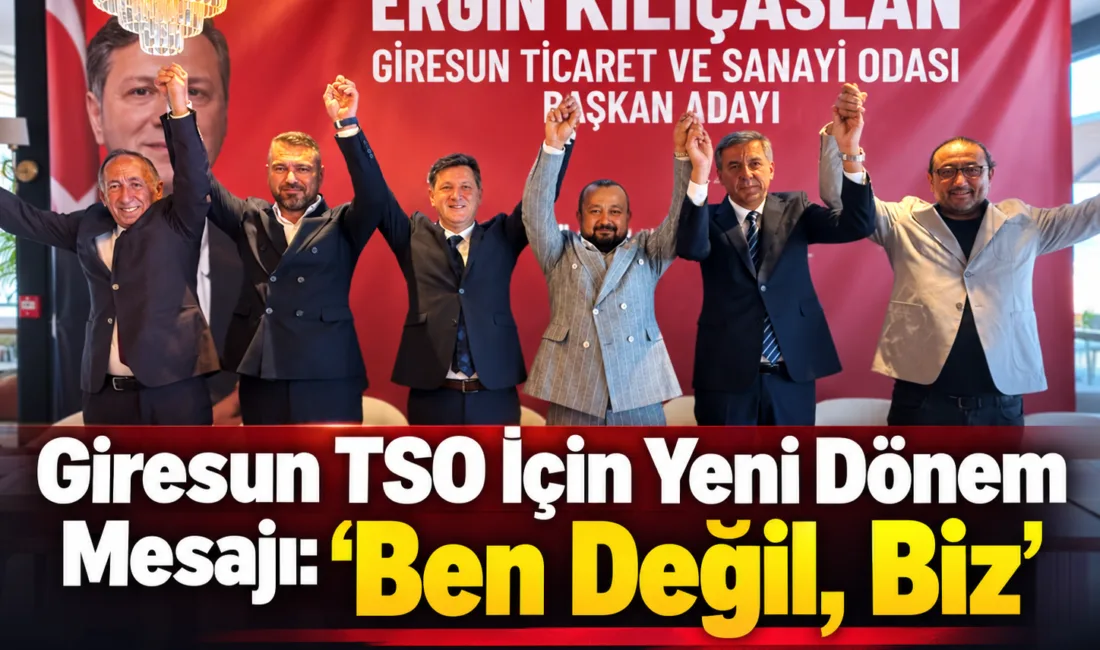 Yetimoğulları Restaurant sahibi Ergin Kılıçaslan, Giresun Ticaret ve Sanayi Odası