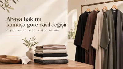 Cupra ve viskon ıslakken zayıflar, keten ısıya dayanır ama kolay