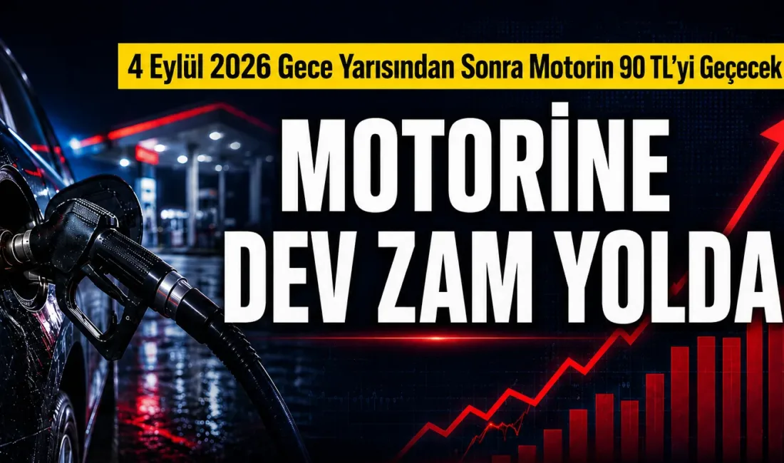 Motorin fiyatlarına litre başına 8 lira 24 kuruş zam bekleniyor.