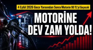 Motorin fiyatlarına litre başına 8 lira 24 kuruş zam bekleniyor.