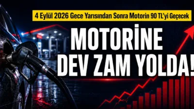 Motorin fiyatlarına litre başına 8 lira 24 kuruş zam bekleniyor.