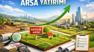 Gayrimenkul yatırımı yapmak isteyen kişiler için arsa satın almak, uzun