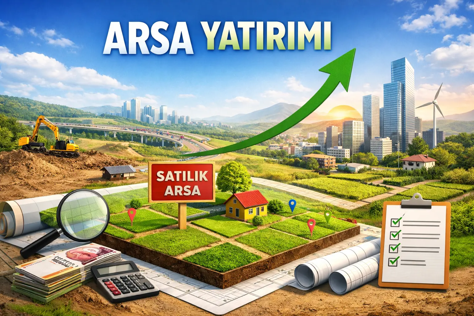 Arsa Yatırımı Yaparken Nelere Dikkat Edilmeli? Yeşil Vadi ile Doğru Yatırım Rehberi
