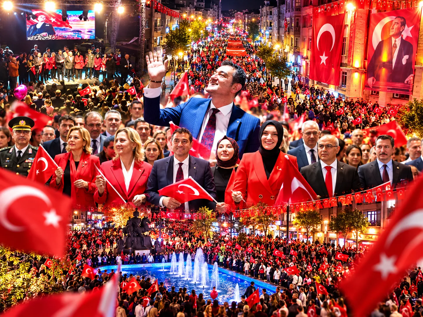 Cumhuriyet’in 103. yıl dönümü Giresun’da büyük bir coşkuyla kutlandı. Giresun