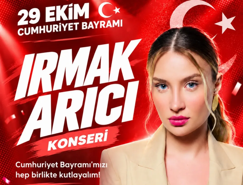 Irmak Arıcı Bulancak'a Geliyor! 29 Ekim Konserinin Yeri ve Saati Açıklandı Irmak Arıcı Bulancak'a Geliyor! 29 Ekim Konserinin Yeri ve Saati Açıklandı